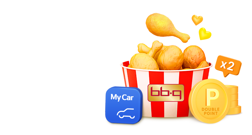 치킨과 포인트 이미지