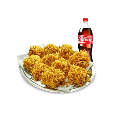 BBQ 황금올리브치킨 + 콜라 이미지